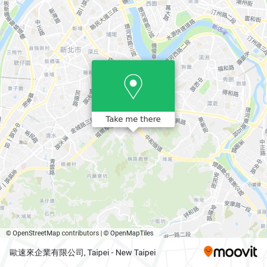 歐速來企業有限公司 map