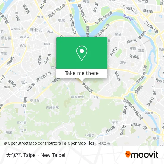 天修宮 map