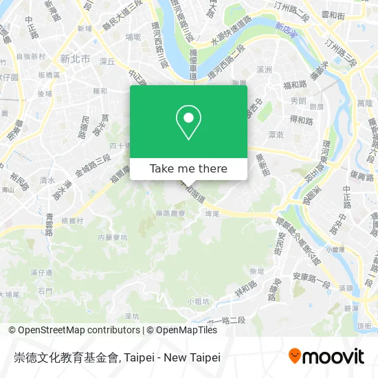 崇德文化教育基金會 map