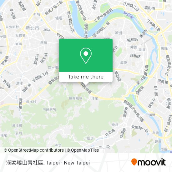 潤泰曉山青社區 map