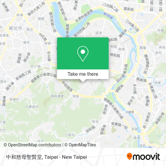 中和慈母聖賢堂 map