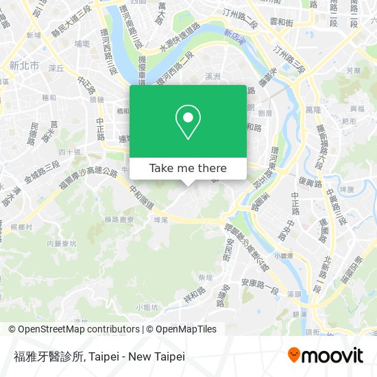 福雅牙醫診所 map