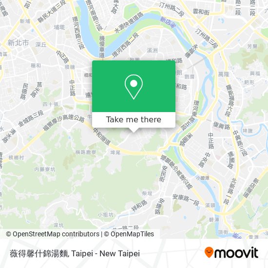 薇得馨什錦湯麵 map