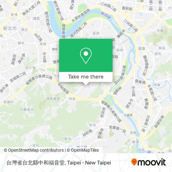 台灣省台北縣中和福音堂 map