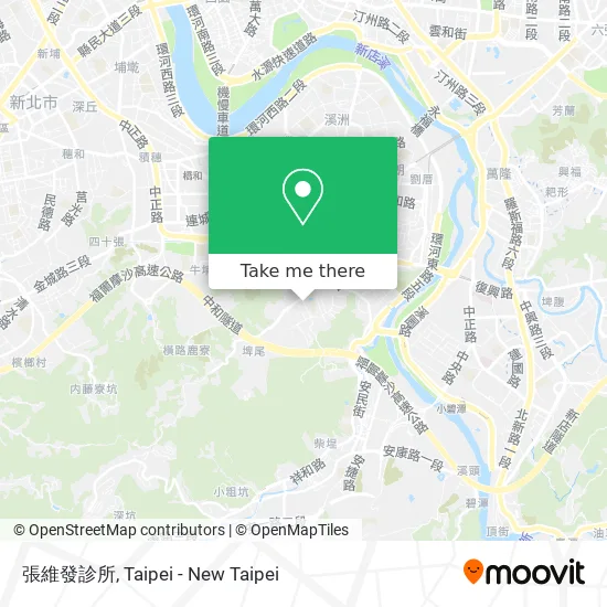 張維發診所 map
