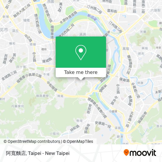 阿寬麵店 map