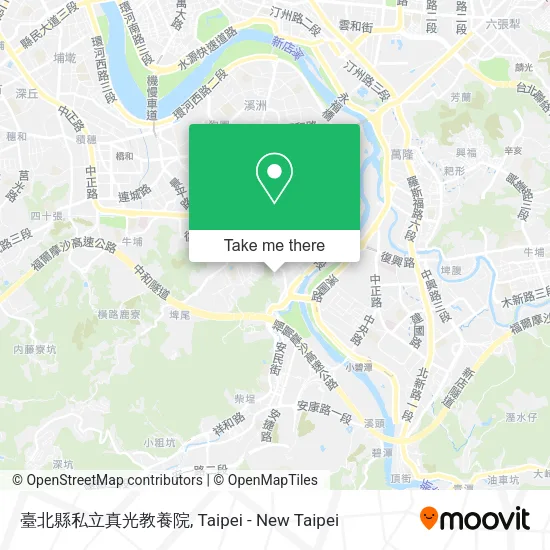 臺北縣私立真光教養院 map