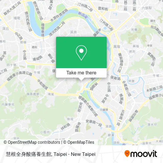 慧根全身酸痛養生館 map