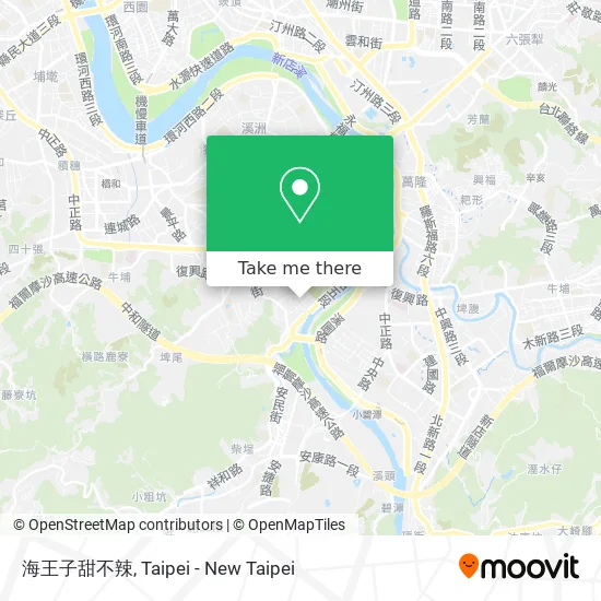 海王子甜不辣 map