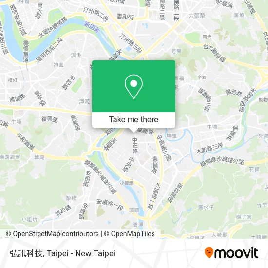弘訊科技 map