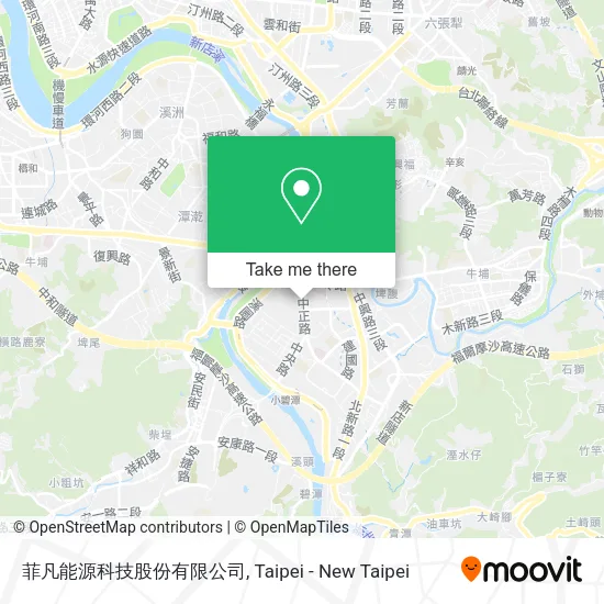 菲凡能源科技股份有限公司地圖