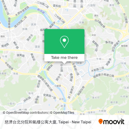 慈濟台北分院和氣樓公寓大廈 map