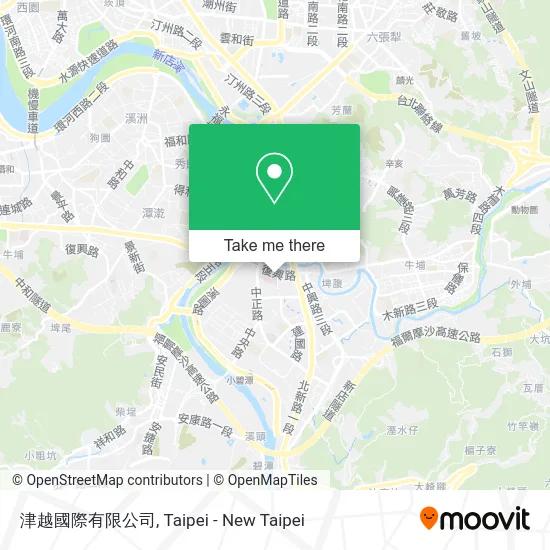 津越國際有限公司 map