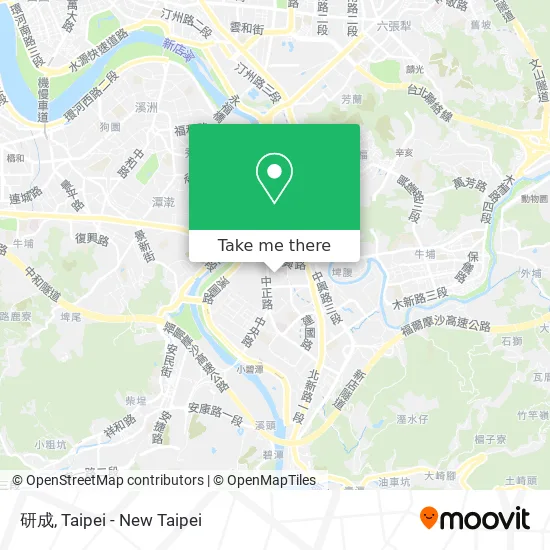 研成 map