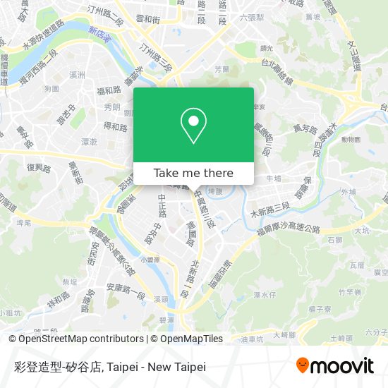 彩登造型-矽谷店 map