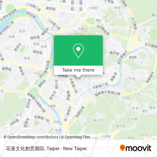 花蓮文化創意園區地圖