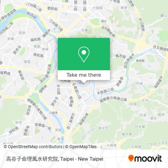 高谷子命理風水研究院 map