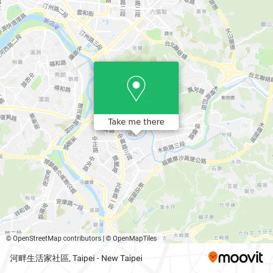 河畔生活家社區 map