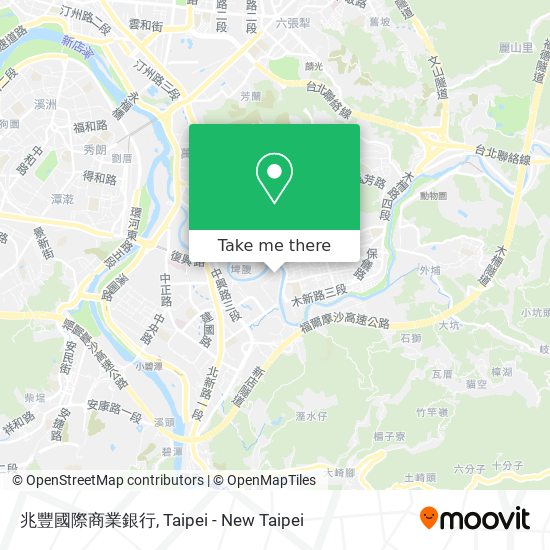 兆豐國際商業銀行 map