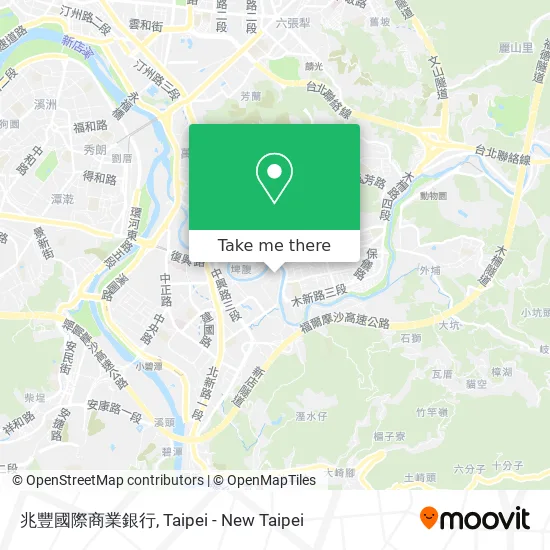 兆豐國際商業銀行 map