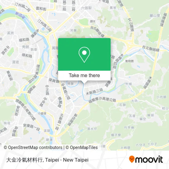 大金冷氣材料行地圖