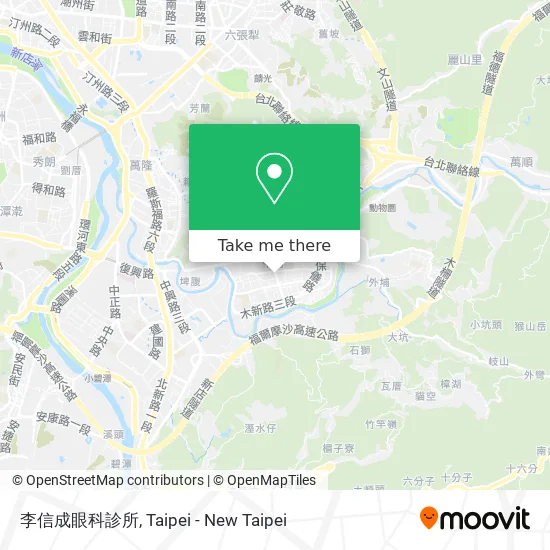 李信成眼科診所 map