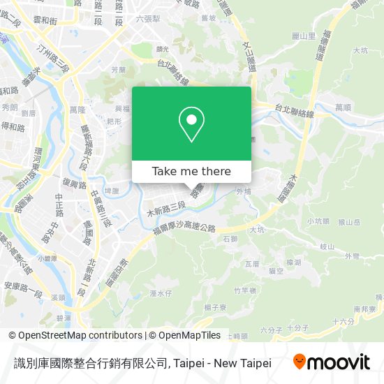 識別庫國際整合行銷有限公司 map