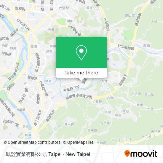 凱詮實業有限公司 map