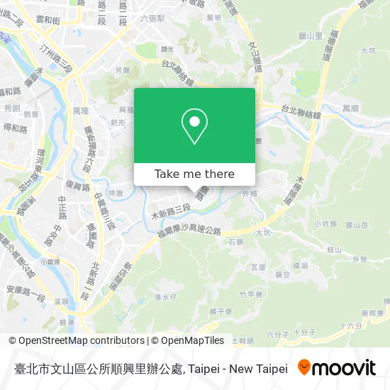 臺北市文山區公所順興里辦公處 map