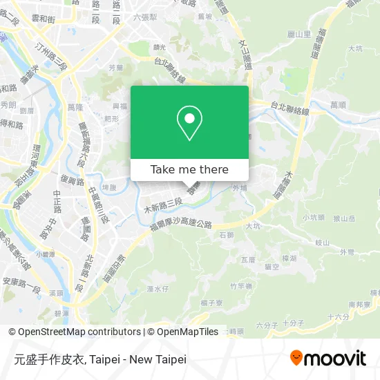 元盛手作皮衣地圖