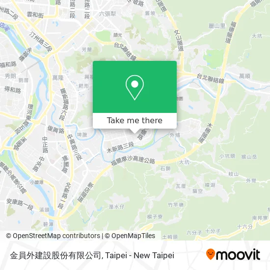 金員外建設股份有限公司 map