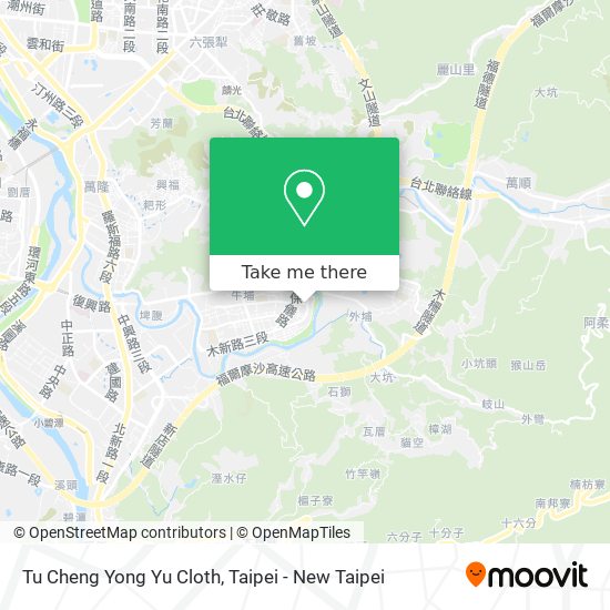 Tu Cheng Yong Yu Cloth map