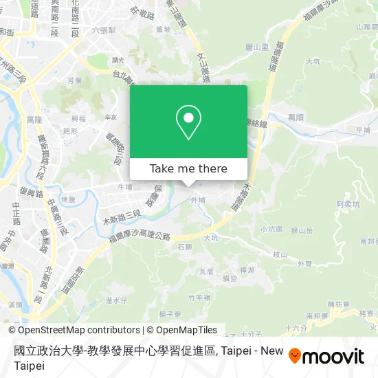 國立政治大學-教學發展中心學習促進區 map