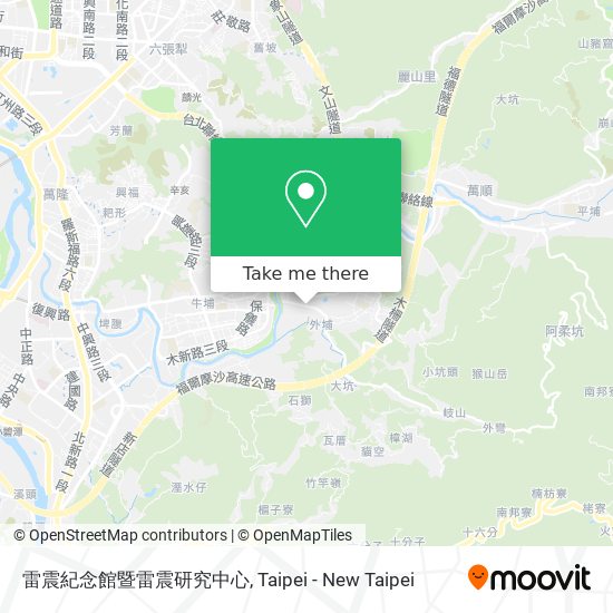 雷震紀念館暨雷震研究中心 map