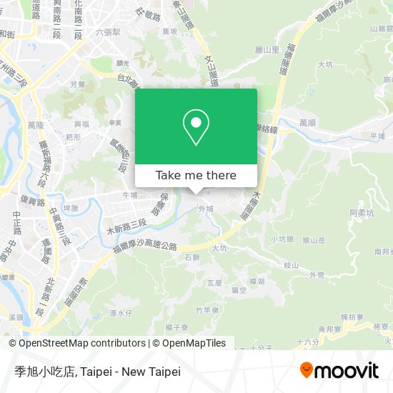 季旭小吃店地圖