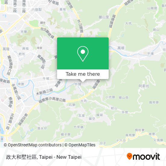 政大和墅社區 map