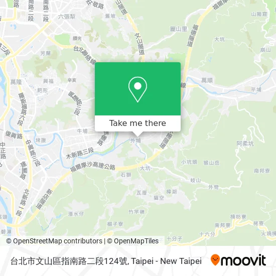 台北市文山區指南路二段124號 map