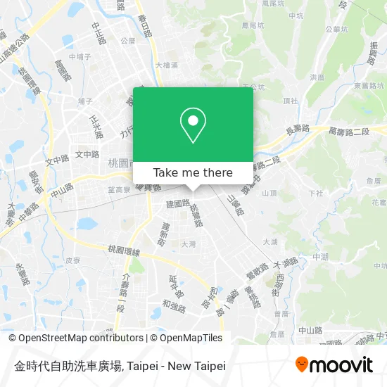金時代自助洗車廣場地圖