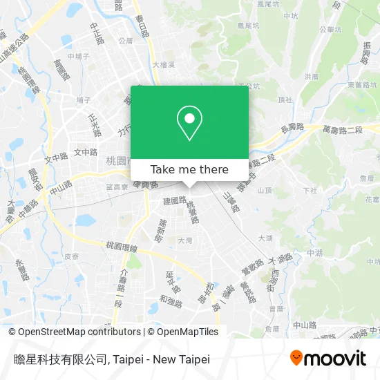 瞻星科技有限公司 map