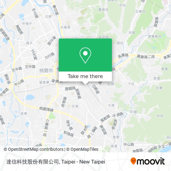 達信科技股份有限公司 map