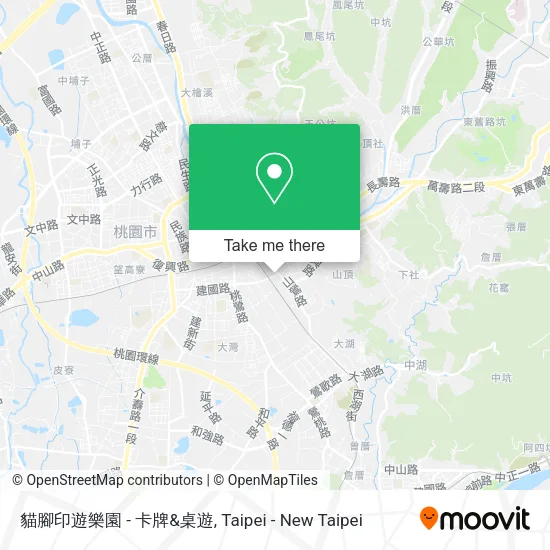 貓腳印遊樂園 - 卡牌&桌遊地圖