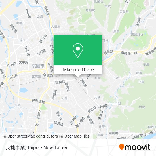 英捷車業 map