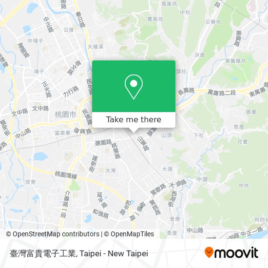 臺灣富貴電子工業 map