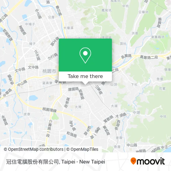 冠信電腦股份有限公司 map