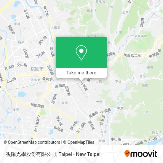 視陽光學股份有限公司 map