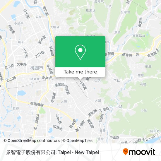 景智電子股份有限公司 map