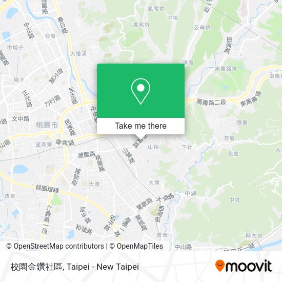 校園金鑽社區地圖