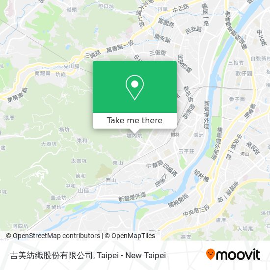 吉美紡織股份有限公司地圖