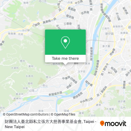 財團法人臺北縣私立張方大慈善事業基金會 map