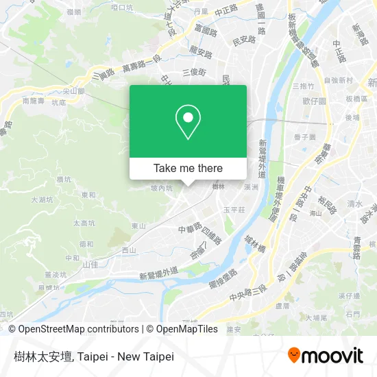 樹林太安壇地圖